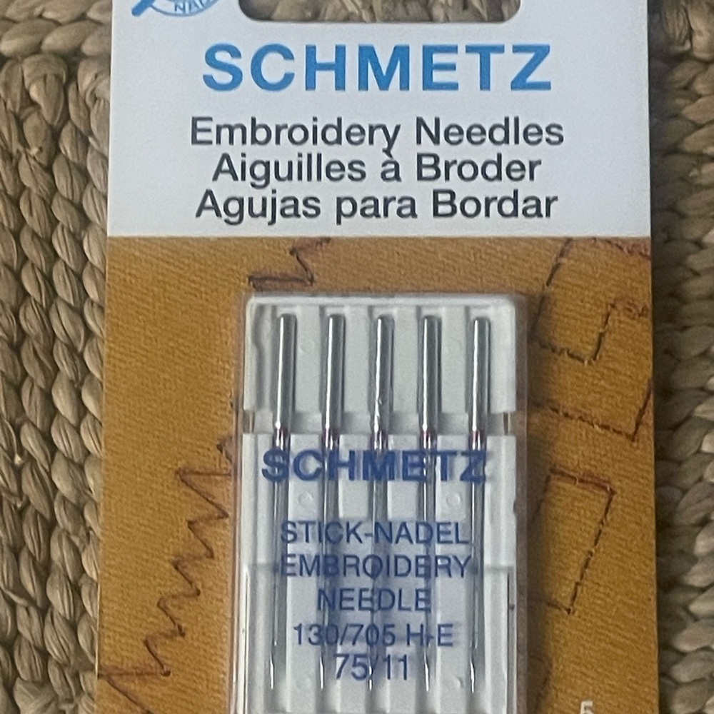 Schmetz Embroidery Needles - Silver
5 PACK Bundle